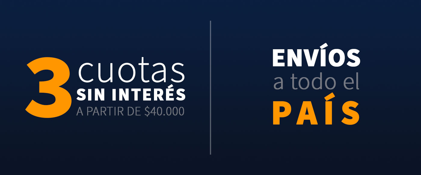 Envios a todo el pais - 3 Cuotas