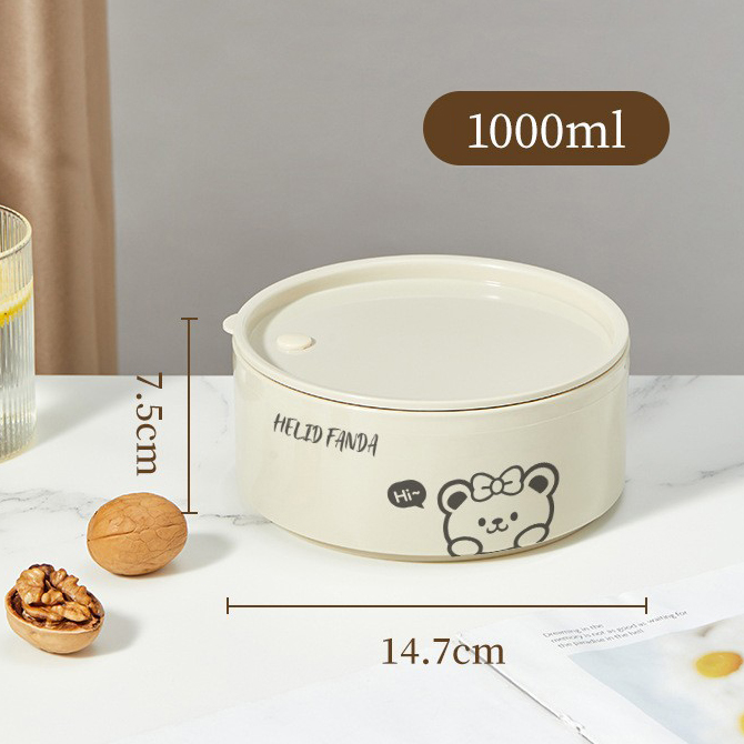 A08526-X4 - Tapers Plásticos Redondo Helid Fanda Kawai Osita - 1000 ML